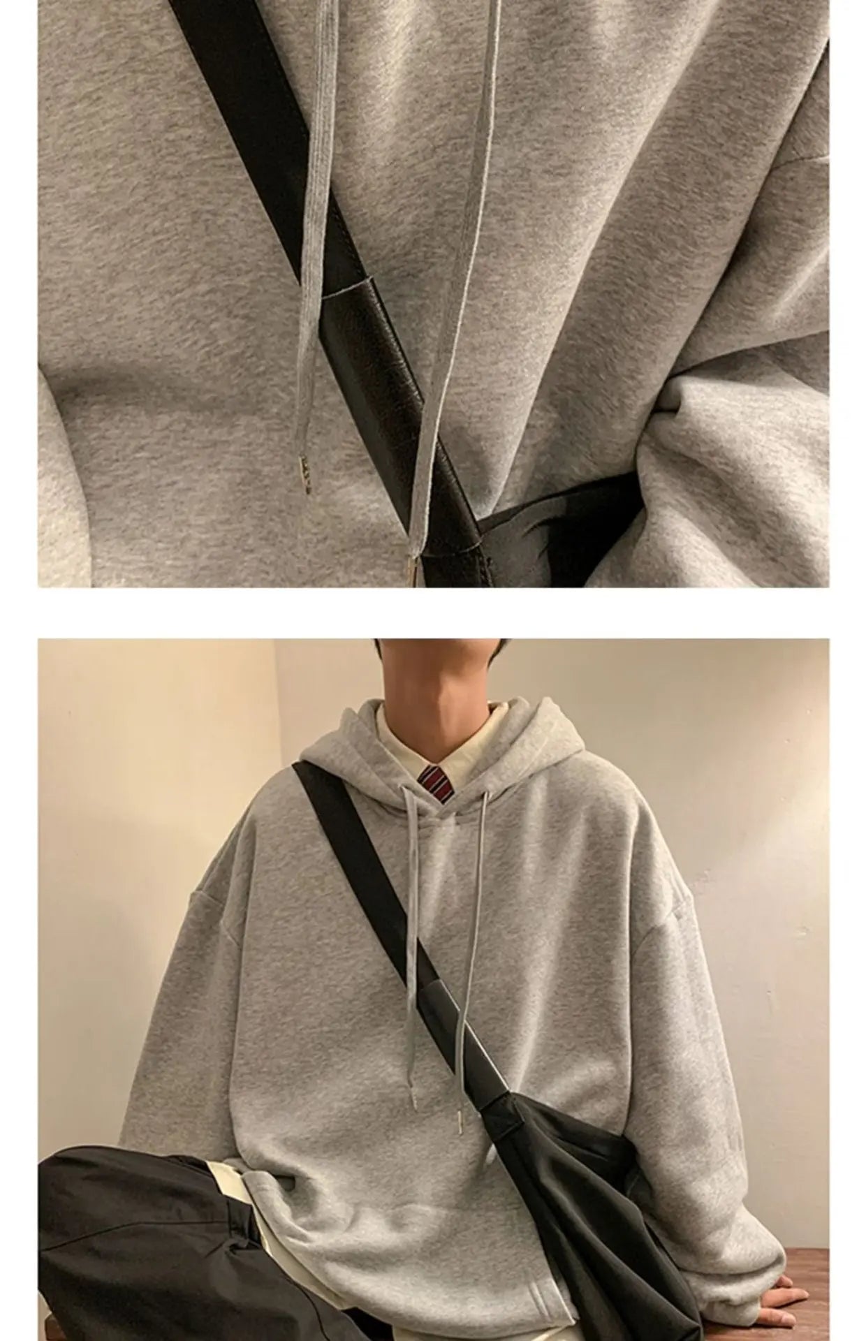 6 Colors Spring Autumn Solid Hoodie Men Harajuku Fashion Casual Oversized Hoodies Women Loose Hooded Sweatshirt Streetwear Y2k