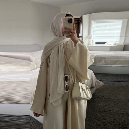 Eid Muslim Abaya for Women Cardigan Robe Jalabiya Arabic Ramadan Dresses Modest Morocco Dubai Abayas Kaftan Islam Vestidos
