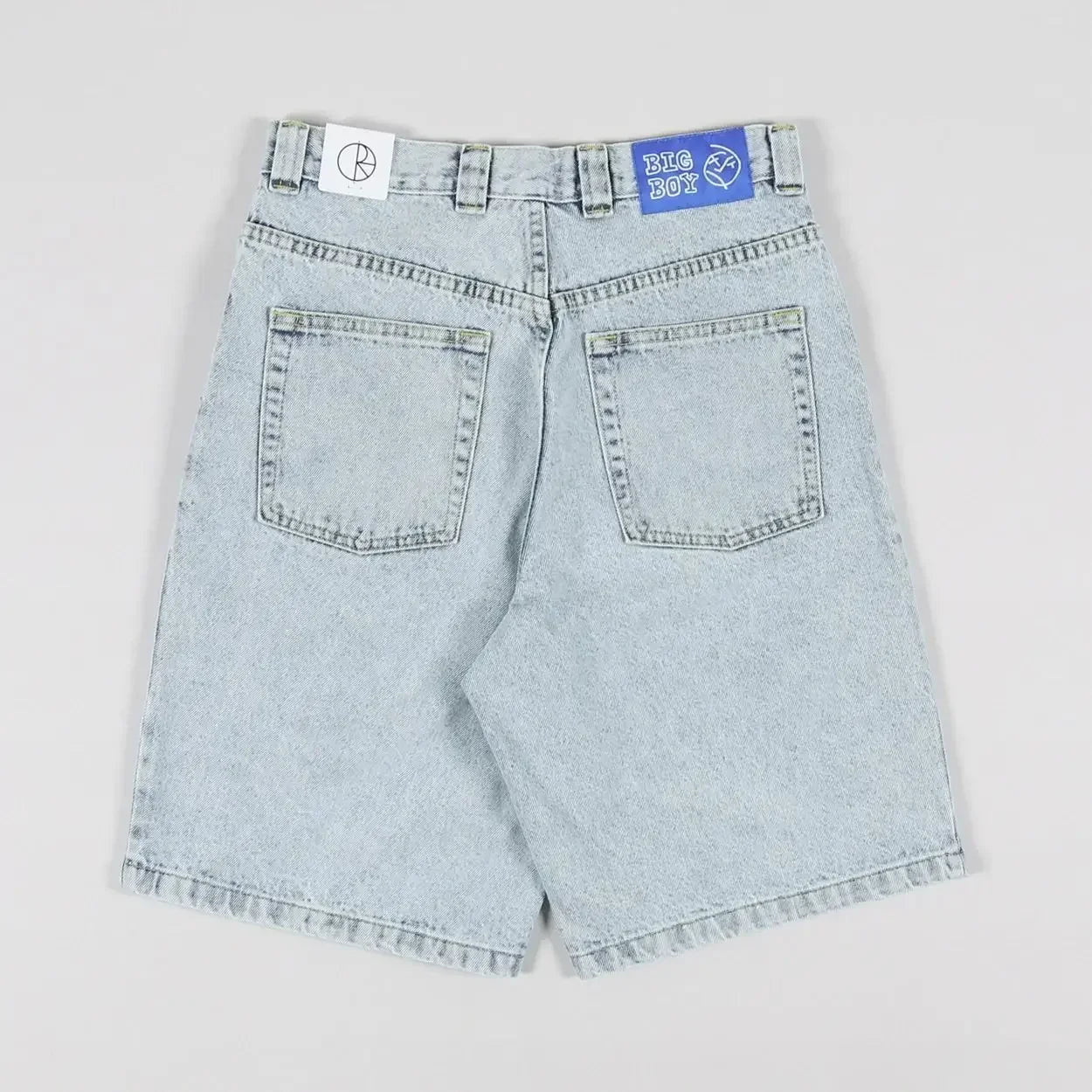 Straight Cotton Loose Embroidered Denim Shorts Men's American Retro Five Pants Summer Loose High Street Skater Pants Y2k Cargo