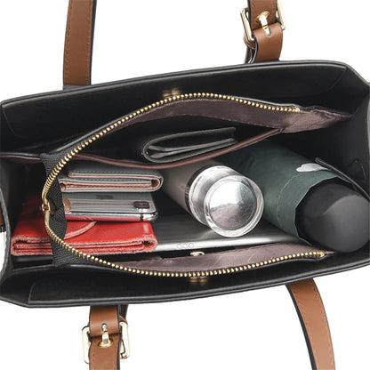 High Quality womens Luxury Handbags 3 Layers High capacity Women bags  Famous designer Crossbody Bag Shoulder Bag for Women Tote
