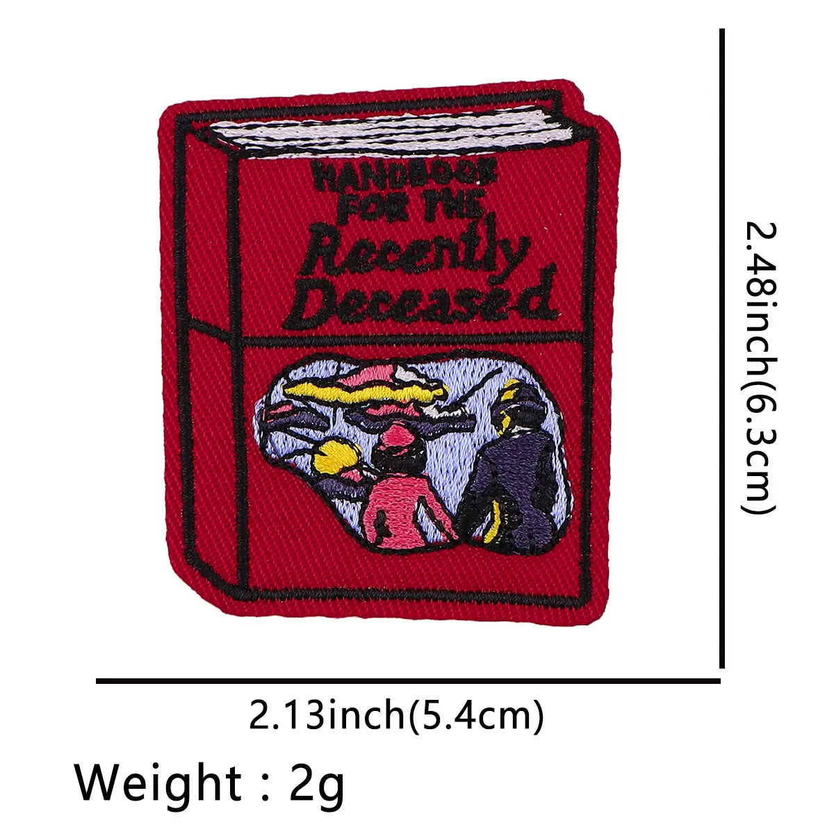 Horror Movie Book Patch Halloween Embroidery Patch Iron On Patches For Clothing Thermoadhesive Patches On Clothes DIY Sew Badges