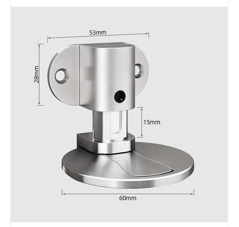 Punch-free Invisible Door Stop Strong Magnetic Household Bedroom  Touch  Stop Bathroom Floor Stop Anti-collision