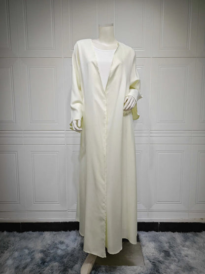 Eid Muslim Abaya for Women Cardigan Robe Jalabiya Arabic Ramadan Dresses Modest Morocco Dubai Abayas Kaftan Islam Vestidos