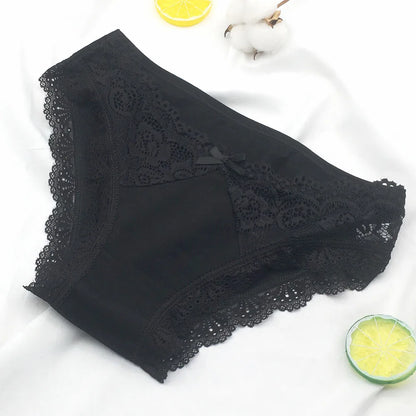 Cotton Briefs Lady 5 PCS/SET Lace Panty Underpants Seamless Panties For Women Lingerie