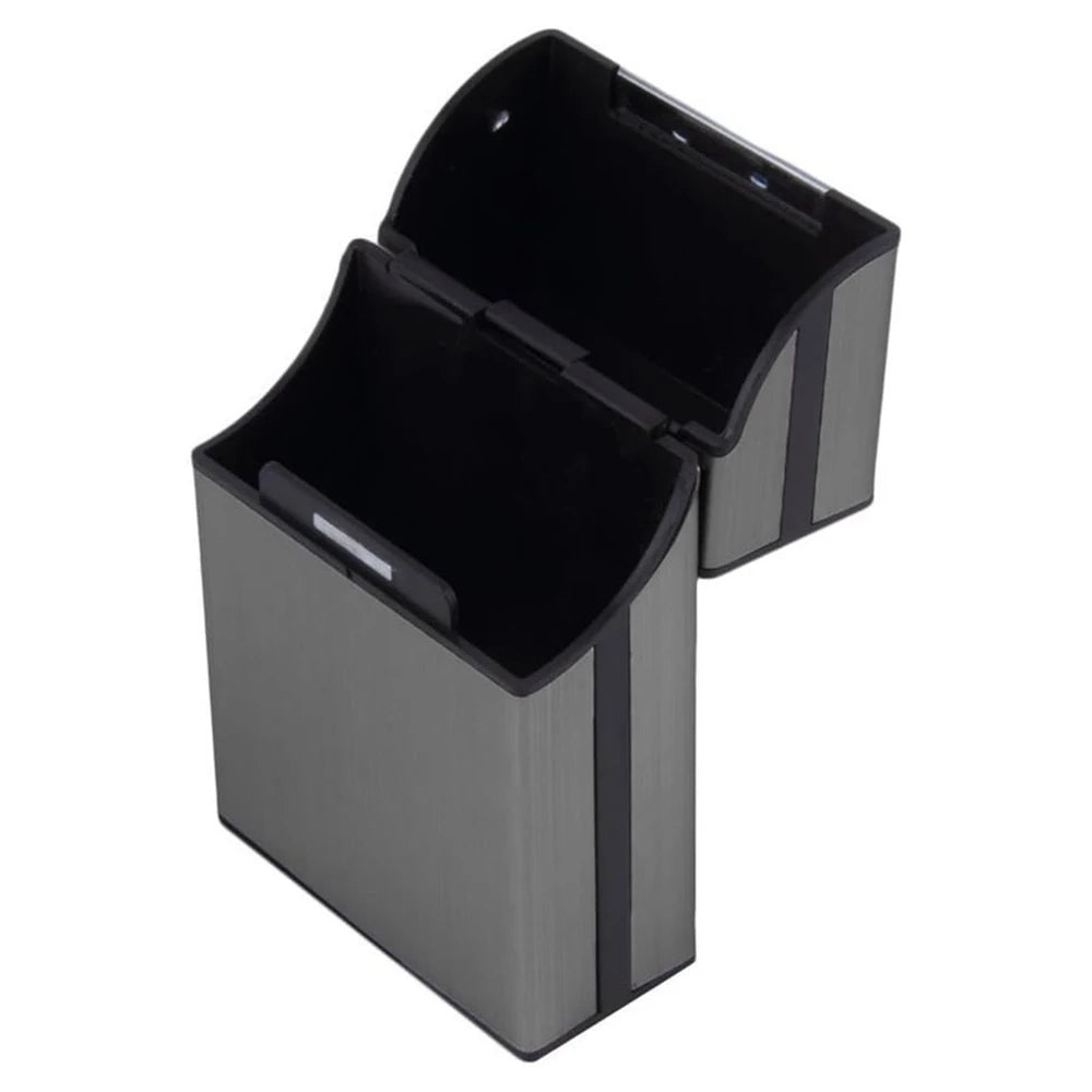 Portable Cigarettes Slim Aluminum Cigarette Case Cigar Tobacco Holder Box Storage Container Smoking Accessories