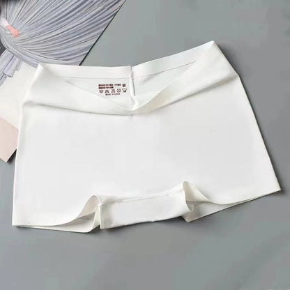 Women Seamless Safety Short Pants Panties Anti Exposure Underwear M L XL Black Casual Ventilate Soft Sports Fitness Yoga