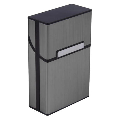 Portable Cigarettes Slim Aluminum Cigarette Case Cigar Tobacco Holder Box Storage Container Smoking Accessories
