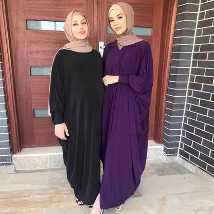 Eid Muslim Modest Dress for Women Abaya Dubai Prayer Eid Ramadan Prayer Garmenrt Longue Musulman Abayas Kaftan Niqab Vestidos