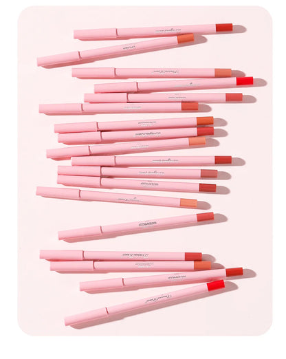 12 Colour Matte Lip Liner Pencil Carving Labial Makeup Lasting Brown Lip Liners Waterproof Lipstick Pen Lip Contouring Cosmetics