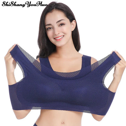 Plus Size Breathable Sports Bra