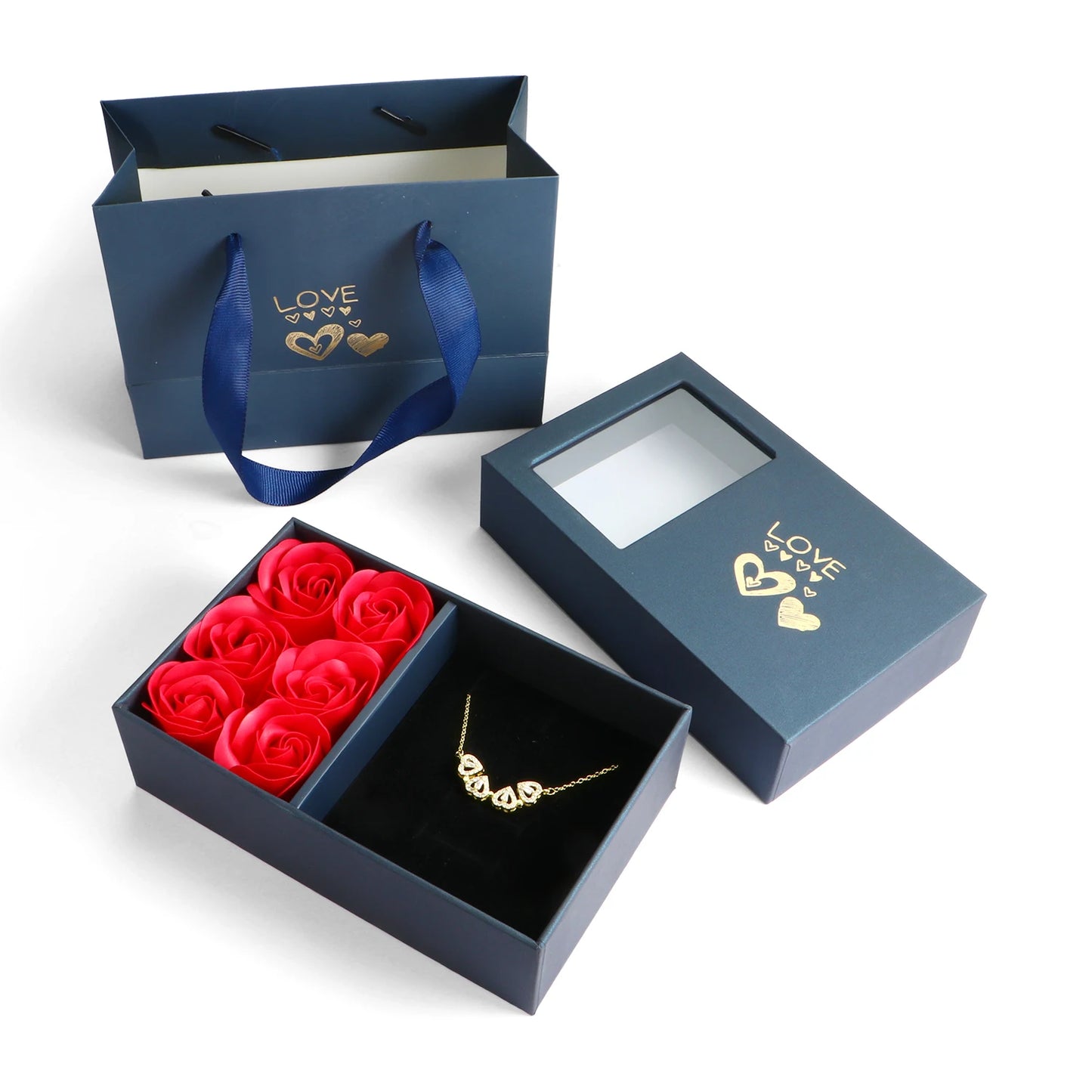 Luxury Four-Leaf Clover Pendant Necklace