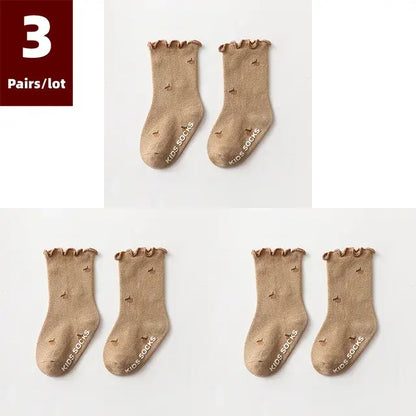 3 Pairs of Anti-Slip Children's Socks