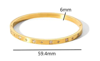Luxe Star Buckle Bracelet