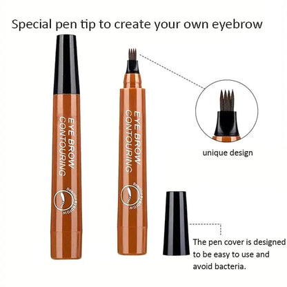 Waterproof Microblading Eyebrow Pen - 5 Colors