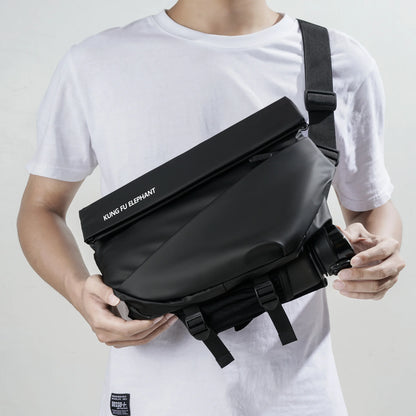 Crossbody Bag with Magnetic Buckle