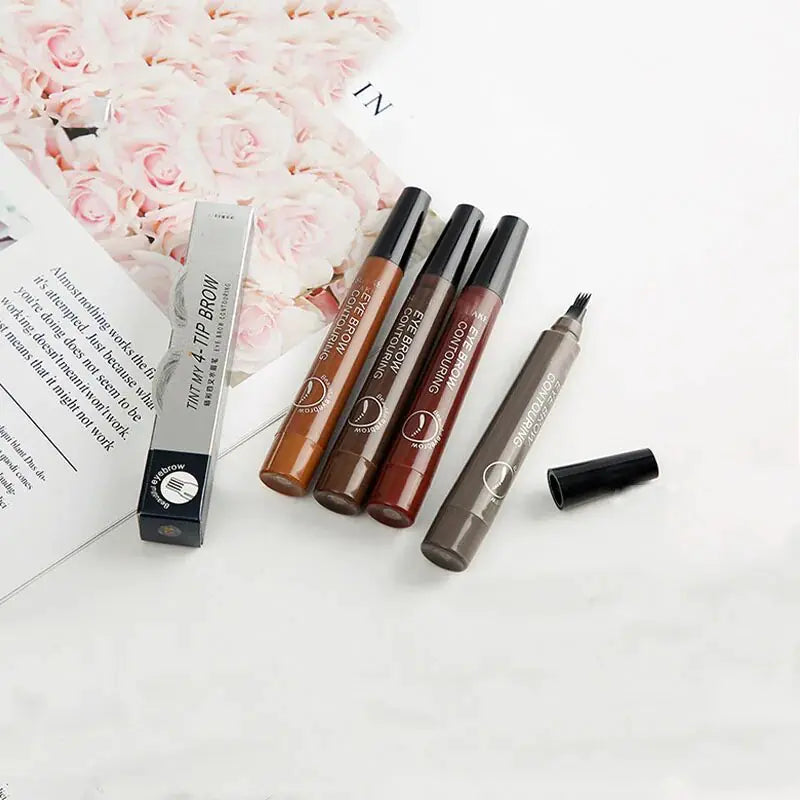 Waterproof Microblading Eyebrow Pen - 5 Colors