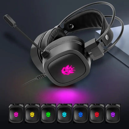 Gaming Headset 7.1 Virtual Surround Sound Gamer Earphones